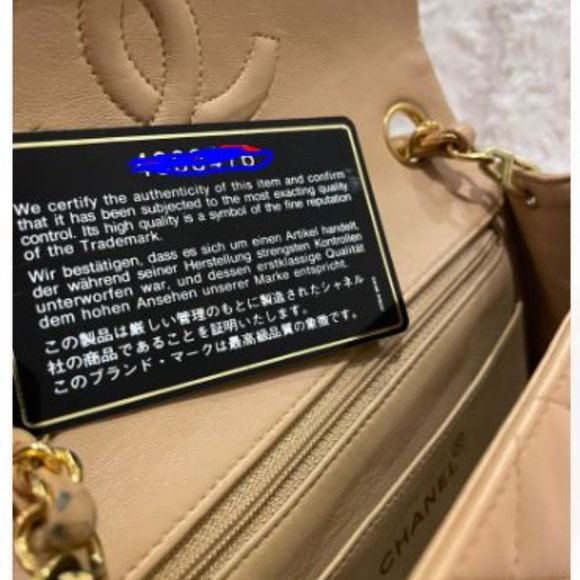 CHANEL LAMBSKIN LEATHER VINTAGE MINI SQUARE CLASSIC SINGLE FLAP SHOULDER BAG - Picture 14 of 16